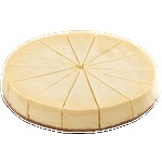 Frozen 10-in Pre-sliced Plain Cheesecake